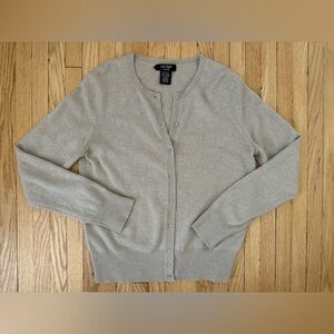 Lord & Taylor Cashmere Cardigan